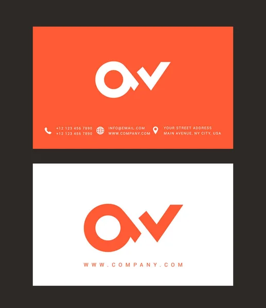 Moderne brief logo ontwerp — Stockvector