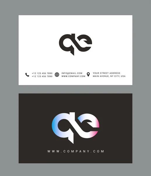 Moderne brief logo ontwerp — Stockvector