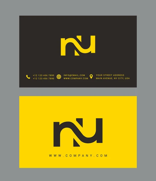 Moderne brief logo ontwerp — Stockvector