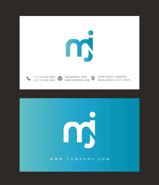 Moderne brief logo ontwerp — Stockvector