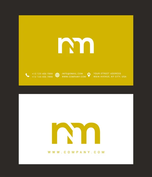 Moderne brief logo ontwerp — Stockvector