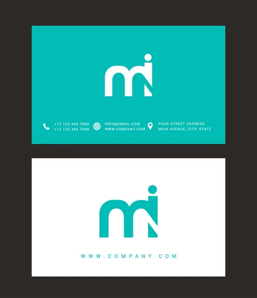 Moderne brief logo ontwerp — Stockvector