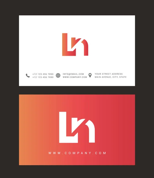 Moderne brief logo ontwerp — Stockvector