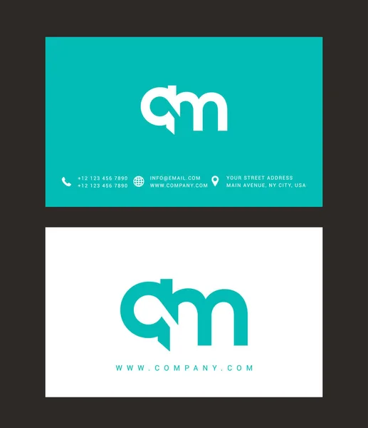 Moderne brief logo ontwerp — Stockvector