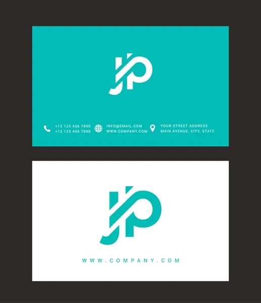 Moderne brief logo ontwerp — Stockvector