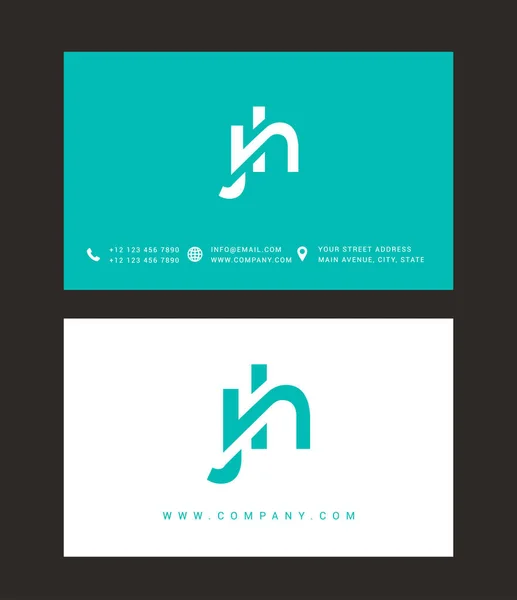 Design de logotipo carta moderna —  Vetores de Stock