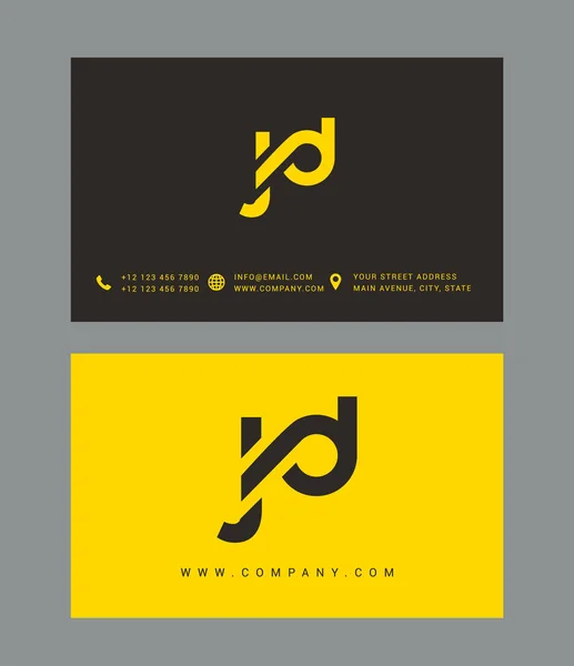 Modern letter logo design — Stock Vector