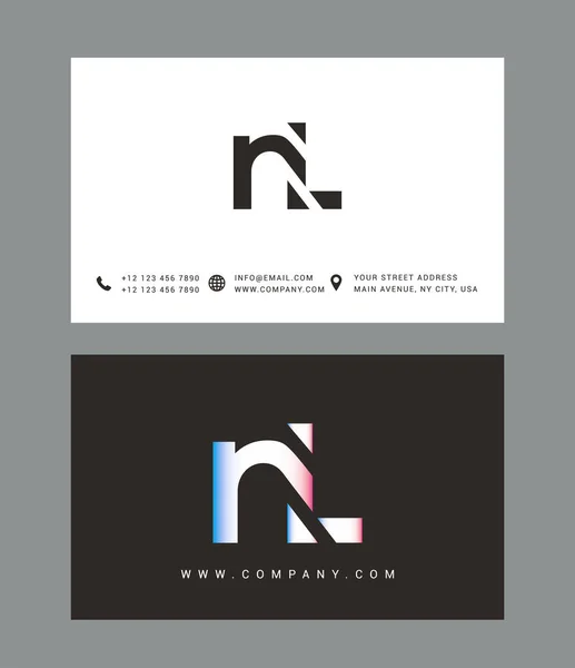 Moderne brief logo ontwerp — Stockvector