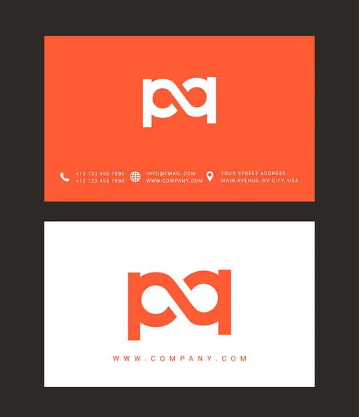 Design de logotipo carta moderna —  Vetores de Stock