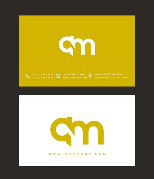 Moderne brief logo ontwerp — Stockvector