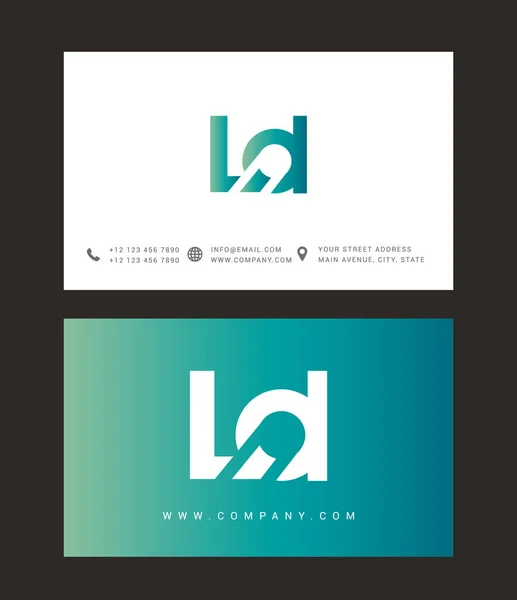 Modernes Letter Logo Design — Stockvektor