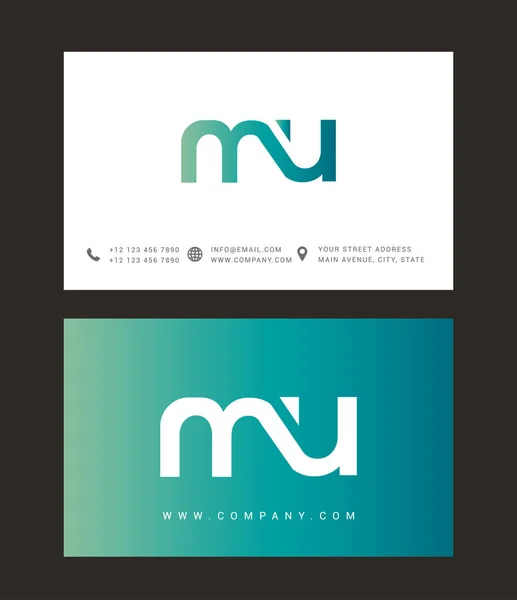 Moderne brief logo ontwerp — Stockvector