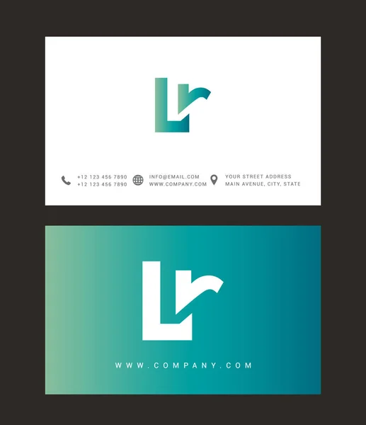 Modernes Letter Logo Design — Stockvektor