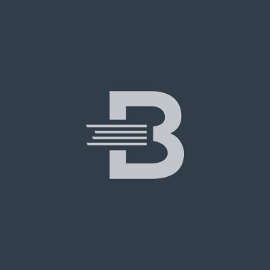 Modern mektup logo tasarımı