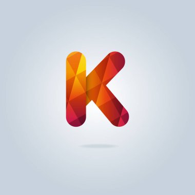 Modern tek harf logo 