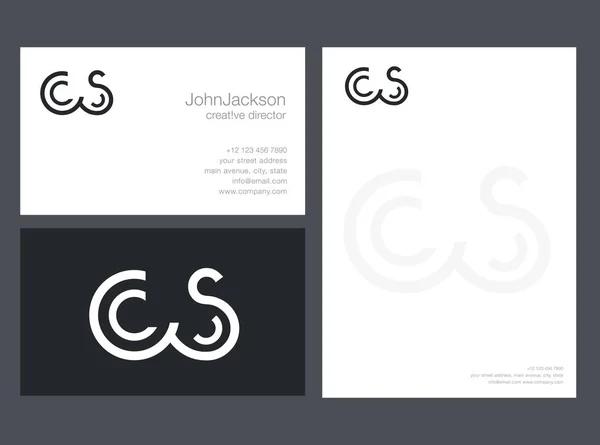 Modernes Letter Logo Design — Stockvektor