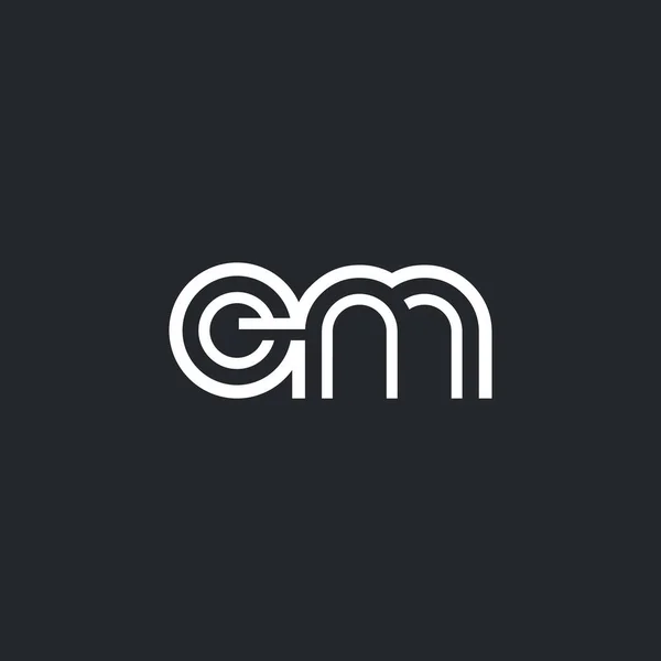 Modern levél logo tervezés — Stock Vector