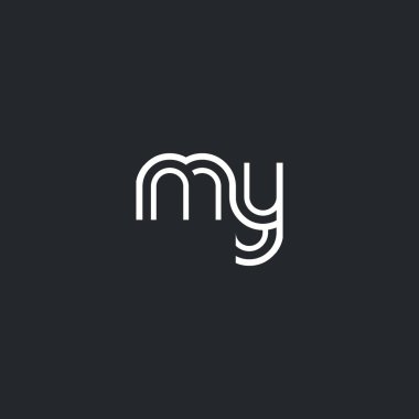 M ve Y harfi Logo