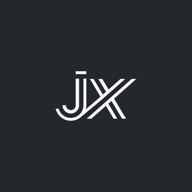 J ve X harf Logo 