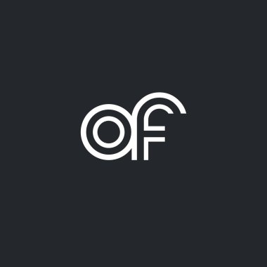 O ve F harf Logo  