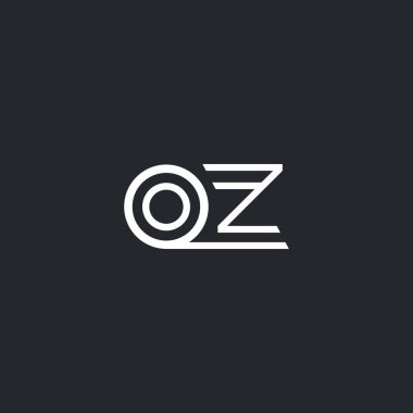 O & Z Letter Logo  
