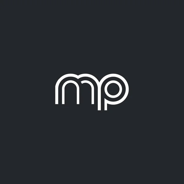 M & P brief Logo — Stockvector