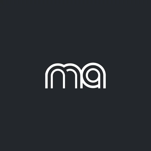 M & list Logo — Wektor stockowy