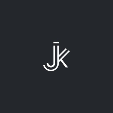 J ve K harf Logo 
