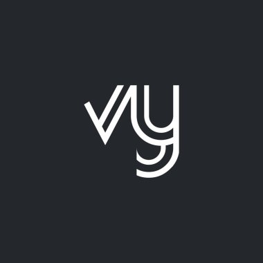 V ve Y harfi Logo  