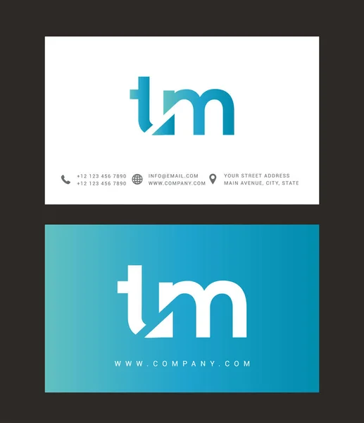 Moderne brief logo ontwerp — Stockvector