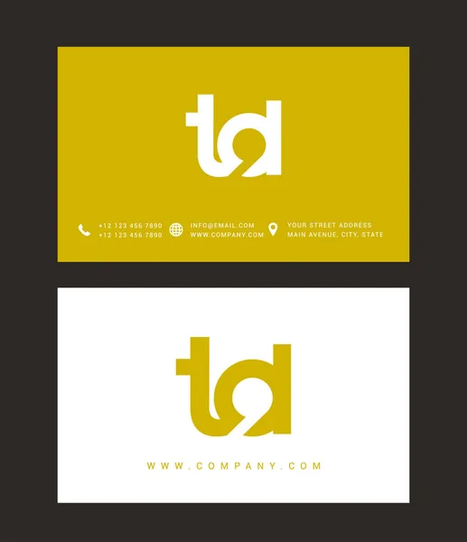 Design de logotipo carta moderna — Vetor de Stock