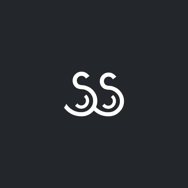 S & S dopis Logo — Stockový vektor