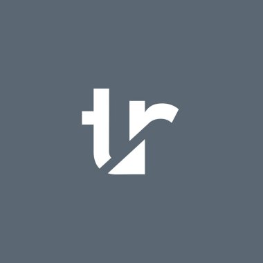 Modern tek logo tasarımı