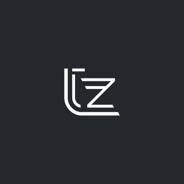 T & Z Letter Logo  clipart
