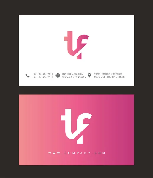 Design de logotipo carta moderna —  Vetores de Stock