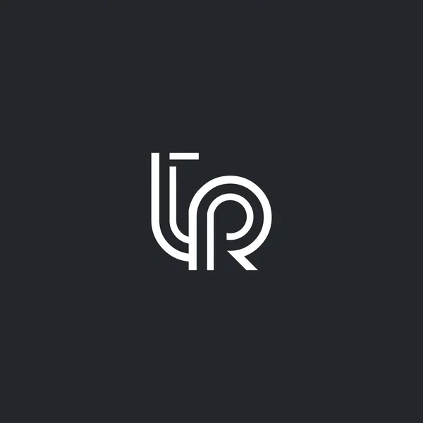 T & R brief Logo — Stockvector