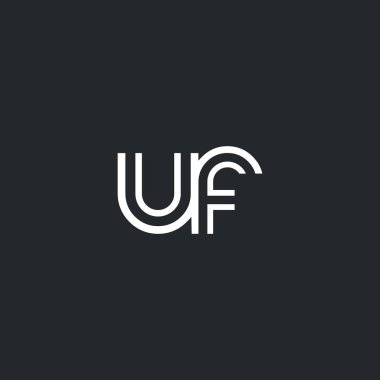 U ve F harf Logo 
