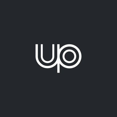 U ve P harfi Logo 