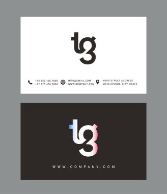 T & G Letter Logo Icon