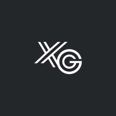 X ve G harfi Logo, simgesi, 