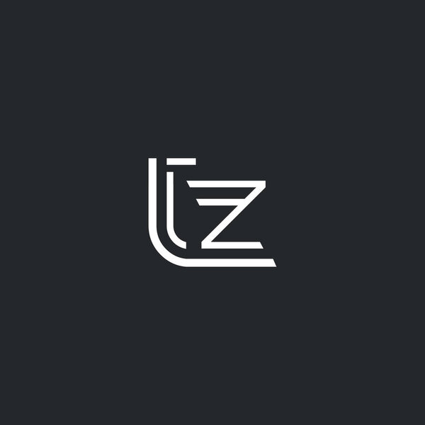 T & Z Letter Logo 