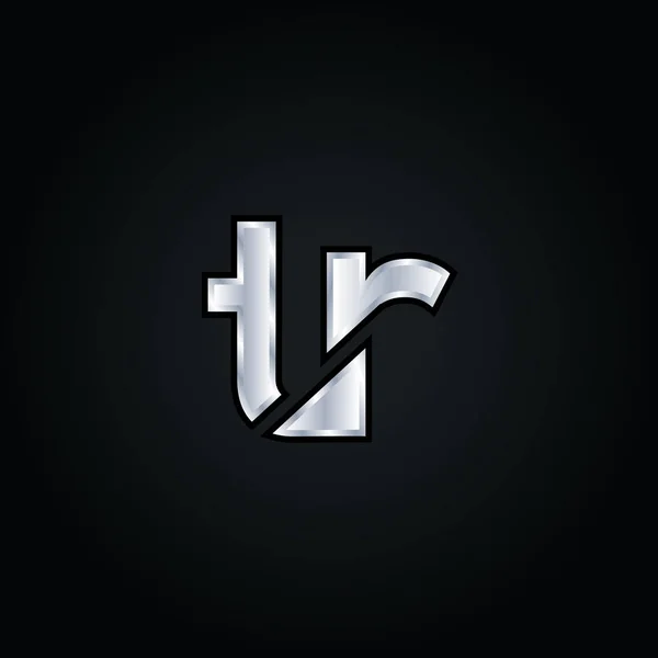Modern levél logo tervezés — Stock Vector
