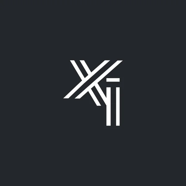 X & dopis Logo, ikony, — Stockový vektor