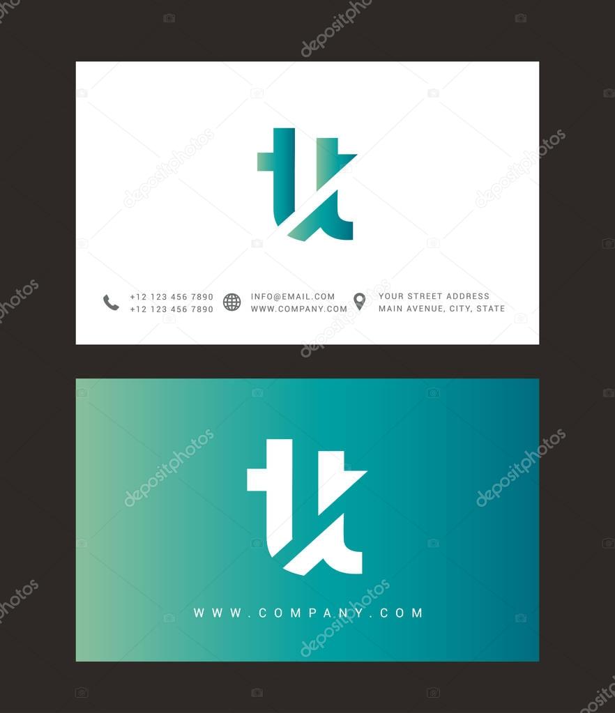T & T Letter Logo, Icon, Vector element. Business template, corporate identity