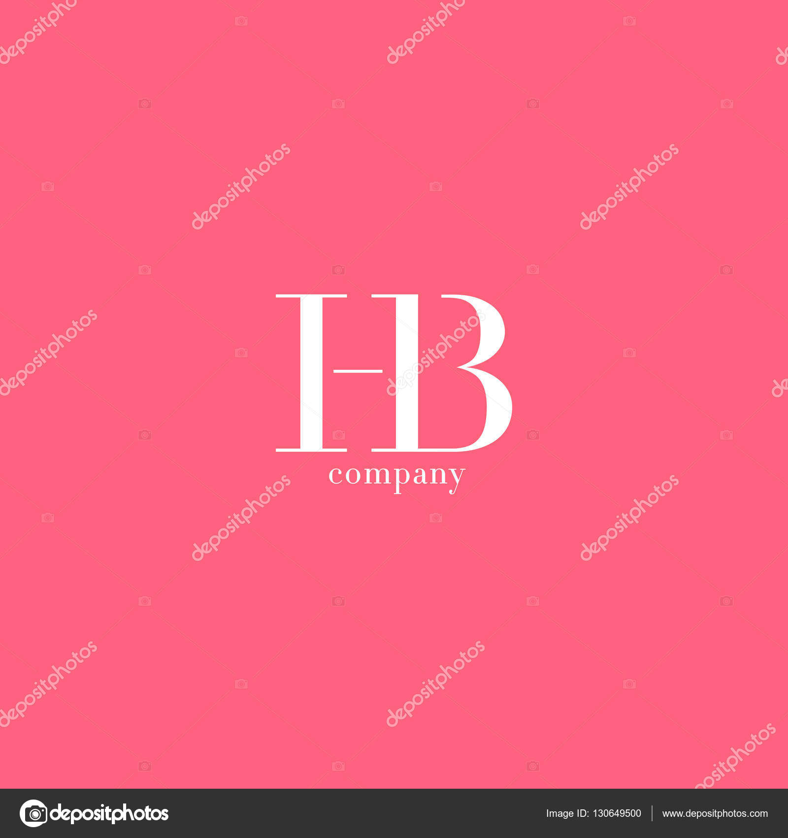 wallpapers B Letter Design For Girls https depositphotos com 130649500 stock illustration h b letters logo html