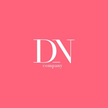 D ve N harfleri Logo  