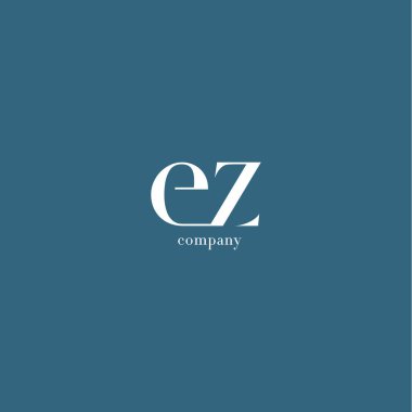 E ve Z harfleri Logo 