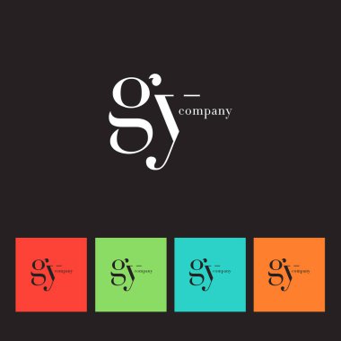 G ve Y harfleri Logo  