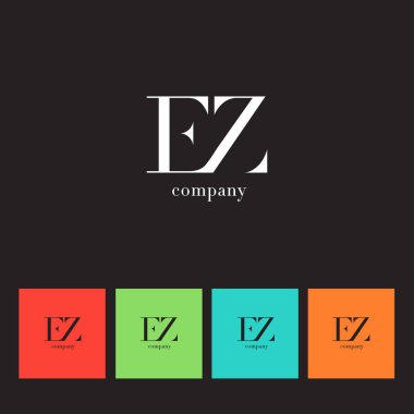 E ve Z harfleri Logo 