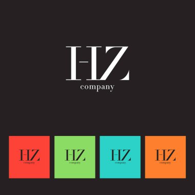 H ve Z harfleri Logo 